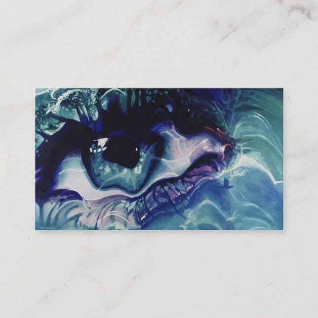 Seeerdhimmel-Visitenkarte Visitenkarte (Vorderseite)