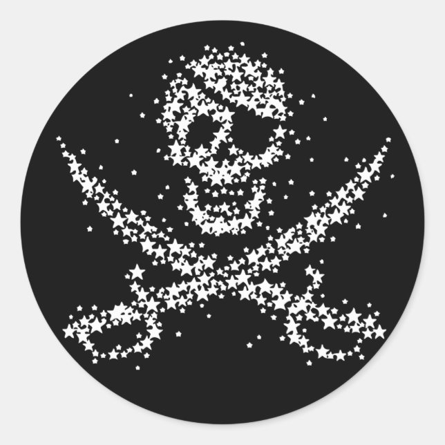 Seefahrer Runder Aufkleber (Vorderseite)