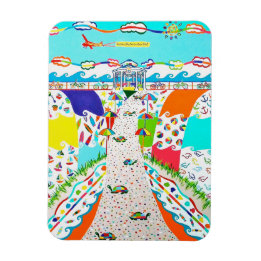 Seefahrerpromenade 3 x 4 Flexible Magnet