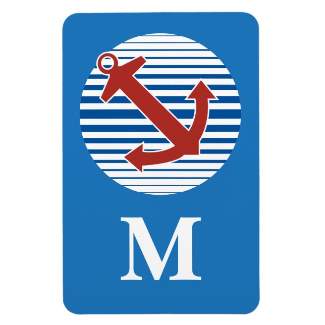Seefahrertür für Monogramm Magnet (Vertikal)