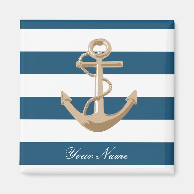 Seefahrt und Wasserwirtschaft mit Anchor - Magnet (Vorne)