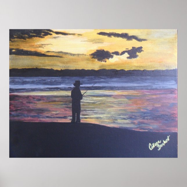 Seefischerei Poster (Vorne)