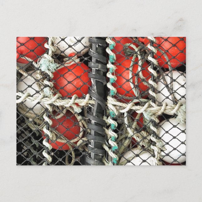 SEEFISCHEREI POSTKARTE (Vorderseite)