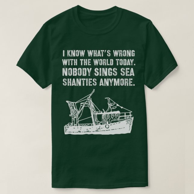 Seefischerei-Schanken für Sea Sha T-Shirt (Design vorne)