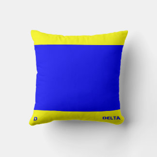 Seeflagge D — Delta Kissen