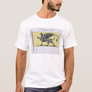 Seeflagge mit dem Greif-Emblem, das de Rost T-Shirt