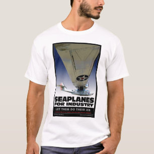 Seeflugzeuge für Industrie-Shirt T-Shirt
