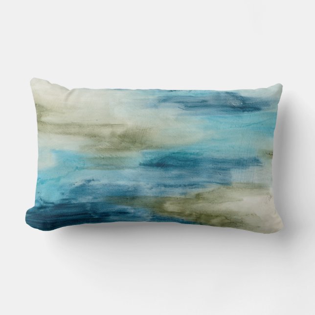 Seefluss II Lendenkissen (Vorderseite)