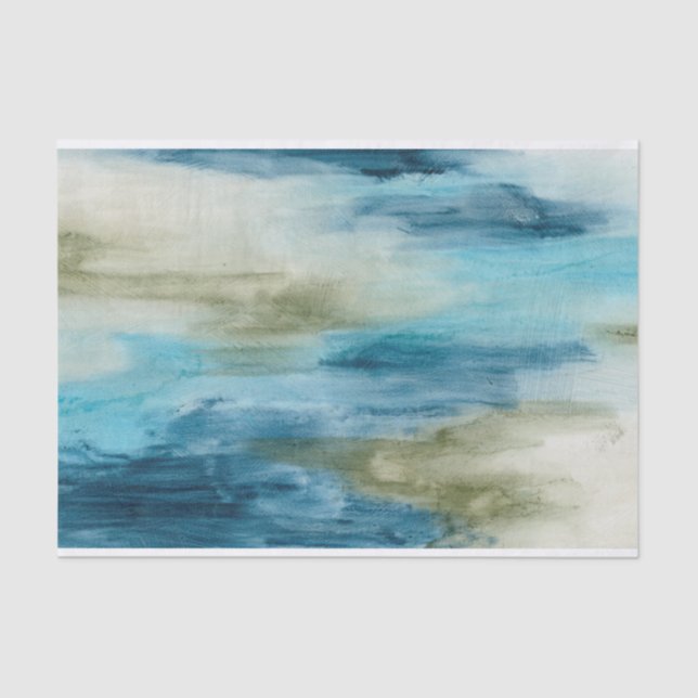 Seefluss II Seidenpapier (Vorderseite)