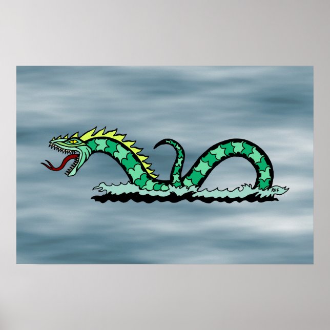 Seegefahrene Poster (Vorne)