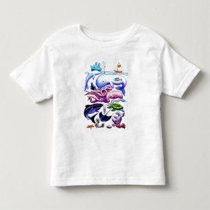Seegeschöpfe Kleinkind T-shirt