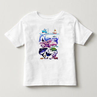 Seegeschöpfe Kleinkind T-shirt