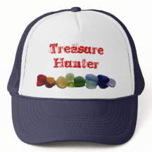 Seeglas, Strandglasregenbogen-Baseballmütze