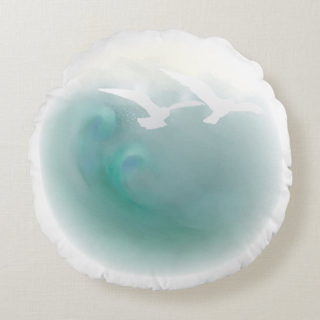 Seegras werfen Kissen (Vorderseite)