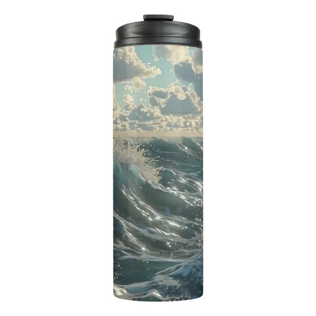 Seegrenzen Thermosbecher (Vorderseite)