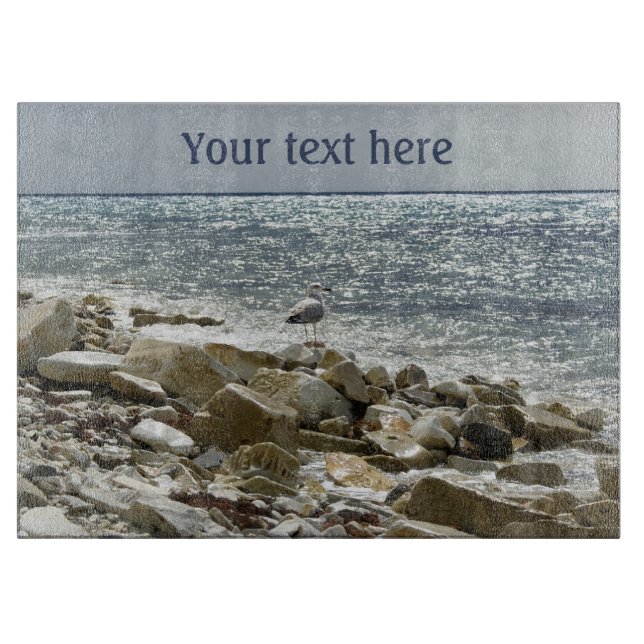 Seegrund Schneidebrett (Vorderseite)