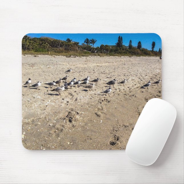 Seegügel nehmen die Beach Mousepad (Mit Mouse)