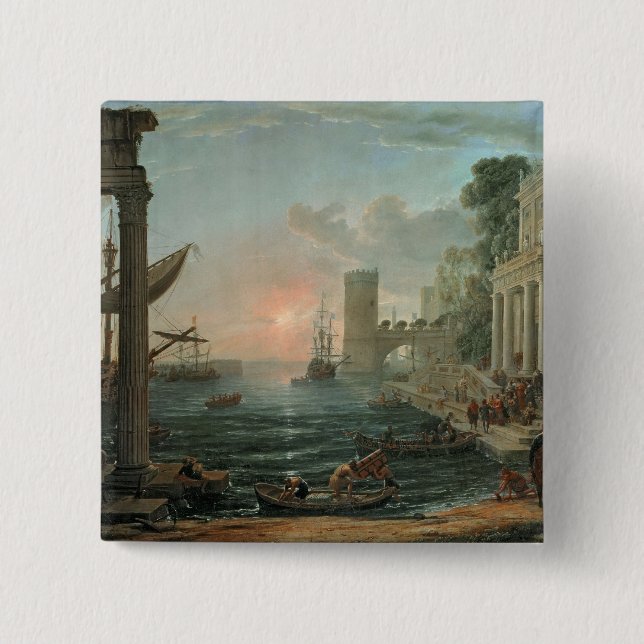 Seehafen mit der Einschiffung Button (Vorderseite)