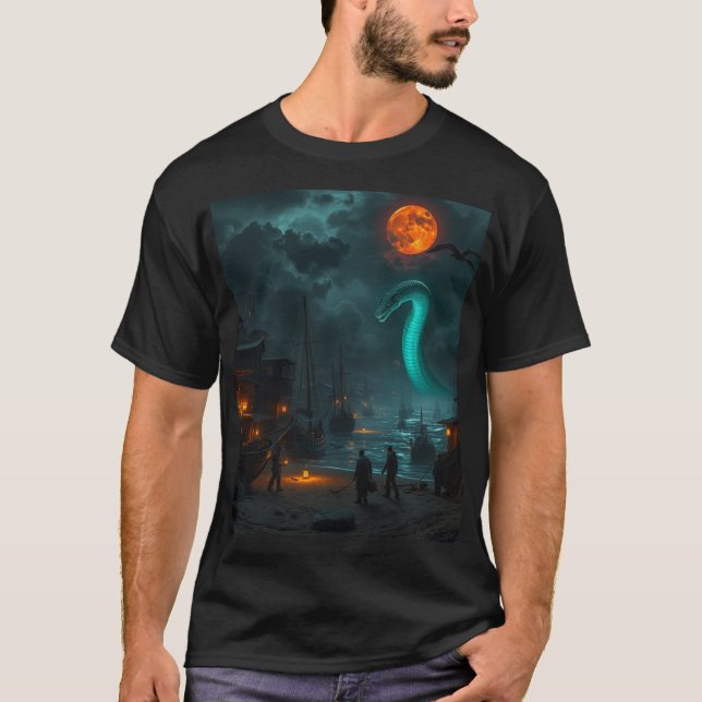 Seehafen Serpant T-Shirt (Vorderseite)