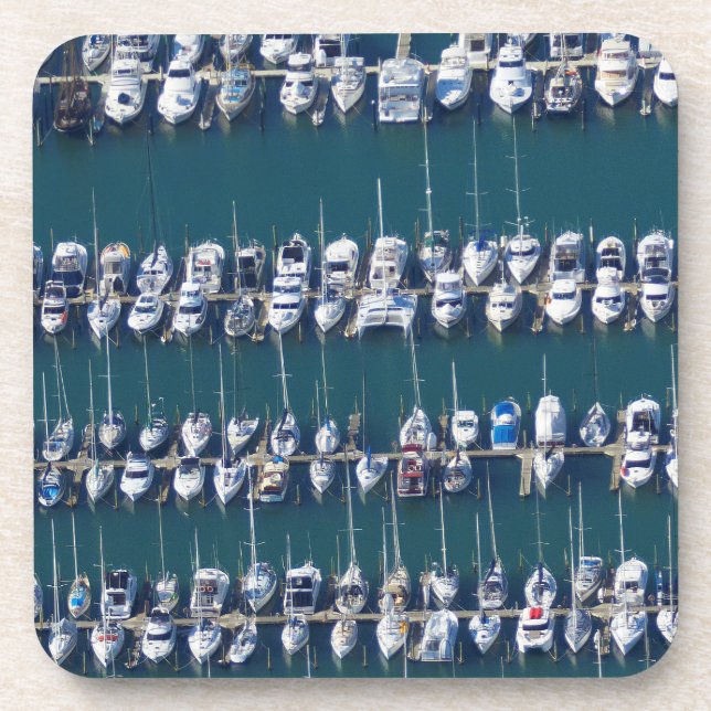 Seehafenflugzeug Getränkeuntersetzer (Vorderseite)