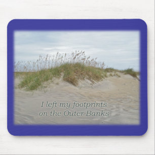 Seehafer auf Sanddüne-äußeren Banken NC Mousepad
