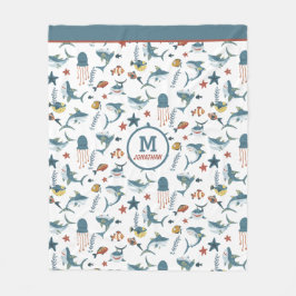 Seehai-Tanzmonographie Fleecedecke