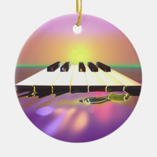 Seehang-Klaviertasten Keramikornament