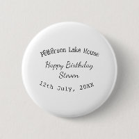 Seehäuschen Strand Alles Gute zum Geburtstag Name