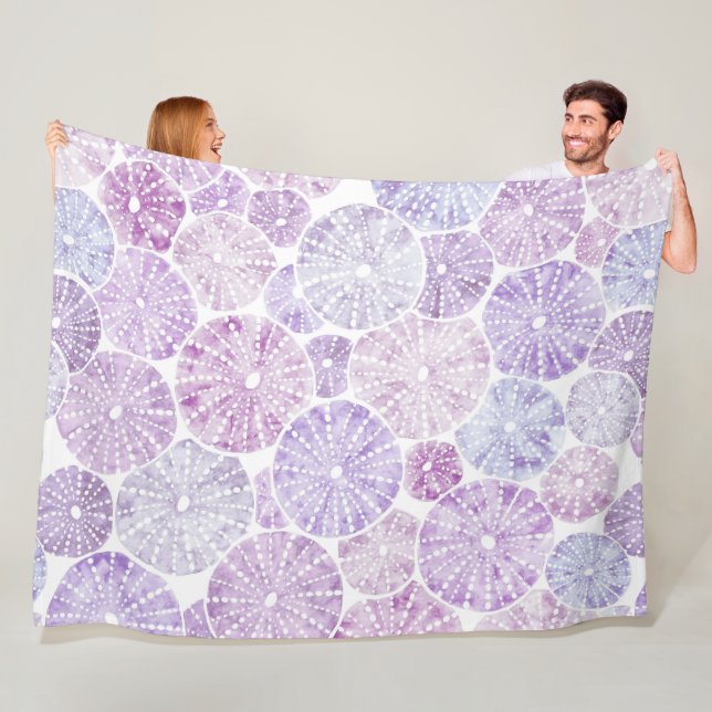 Seeigel Hawaiian Uni Fleecedecke (Beispiel)
