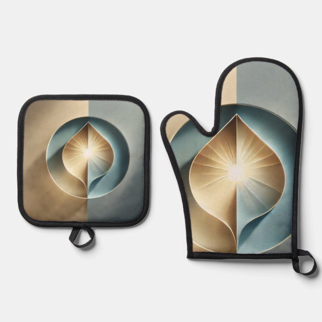 Seeing The Way Ofenhandschuh & Topflappen-Set (Vorderseite)