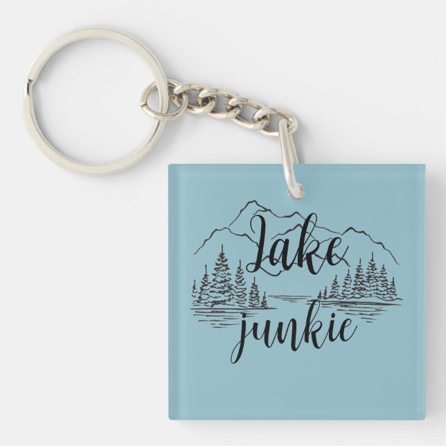 „Seejunkie“  Schlüsselanhänger (Vorderseite)