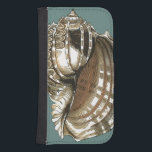 Seejuwel Geldbeutel Hülle Für Das Samsung Galaxy S4<br><div class="desc">Eines der schönsten Juwelen des Ozeans ist dieses Bild. Diese große Muschelschelle des Conch befindet sich in diesem gerahmten Kunstwerk der Moderne: Dieses große Muschelbild des Conchs hat einen aquamarinen Hintergrund und eine  Muschel mit Sepia und Weiß. Entspannen Sie sich mit diesem großartigen Stück Naturkunst.</div>
