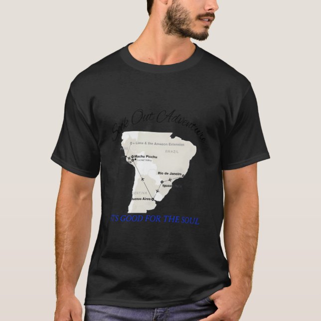 Seek Out Adventure It'S For The Soul T-Shirt (Vorderseite)