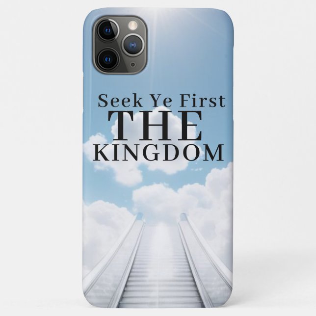 Seek Ye First - iPhone / iPad Fall Case-Mate iPhone Hülle (Rückseite)