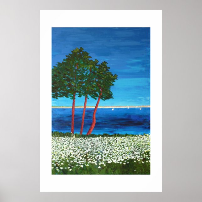 Seekante in der Bretagne Poster (Vorne)