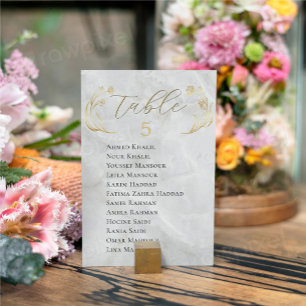 Seekarte 2 in 1 Blatt für Hochzeitstiche Einladung