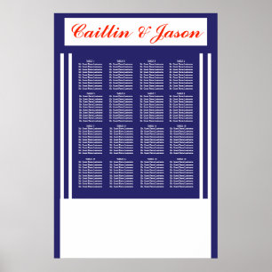 Seekarte für elegante Seekarten der Seestreitkräft Poster