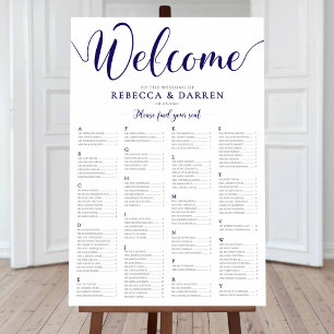 Seekarte für Hochzeiten der Marine Poster