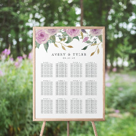 Seekarte für Violett und Sage Poster