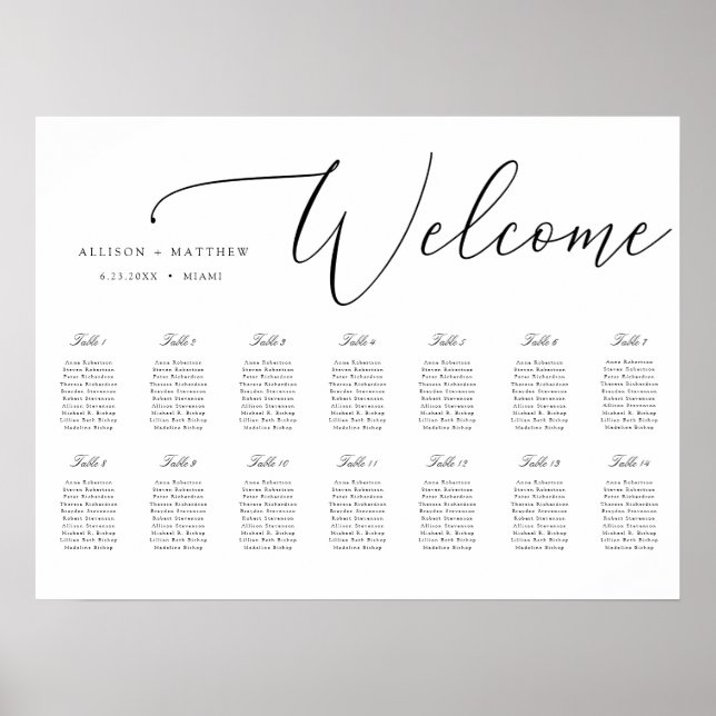 Seekarte Poster (Vorne)