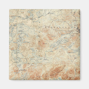 Seekette Saranac (Untere, Mittel- und Obere Seen) Magnet