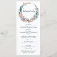 Seekranz | Hochzeit mit tropischen Strandfarben