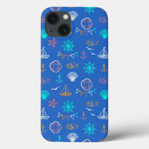 Seekreide, die Muster 1 zeichnet Case-Mate iPhone Hülle