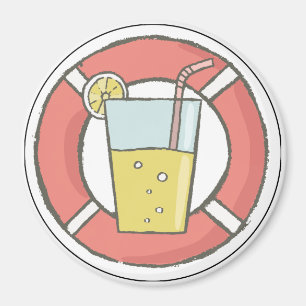 SeeKreuzschiff-Getränk-Tür-Sucher Magnet