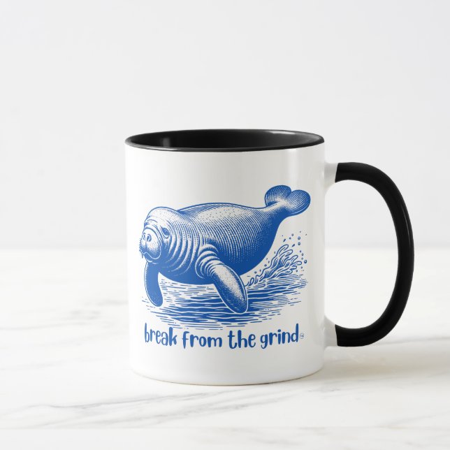Seekuh-Kaffeetasse Tasse (Rechts)