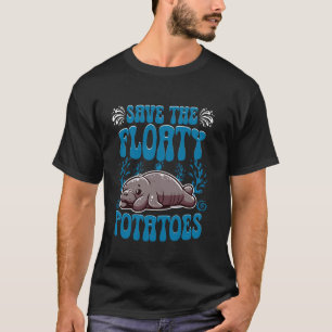 Seekühe Manatees Liebhaber Rette Die Schwimmenden T-Shirt