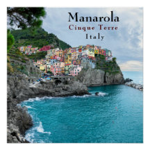 Seeküste Cinque Terre Manarola Italien