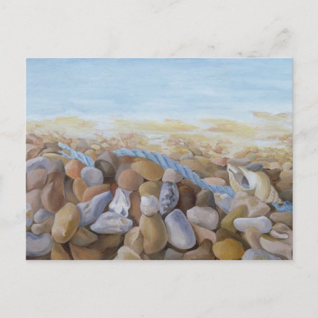 Seeküste Postkarte (Vorderseite)