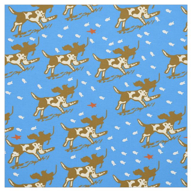 Seelächeln Stoff (Muster)