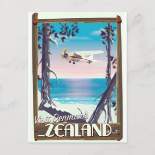 Seeland Dänemark Reiseplakat Postkarte